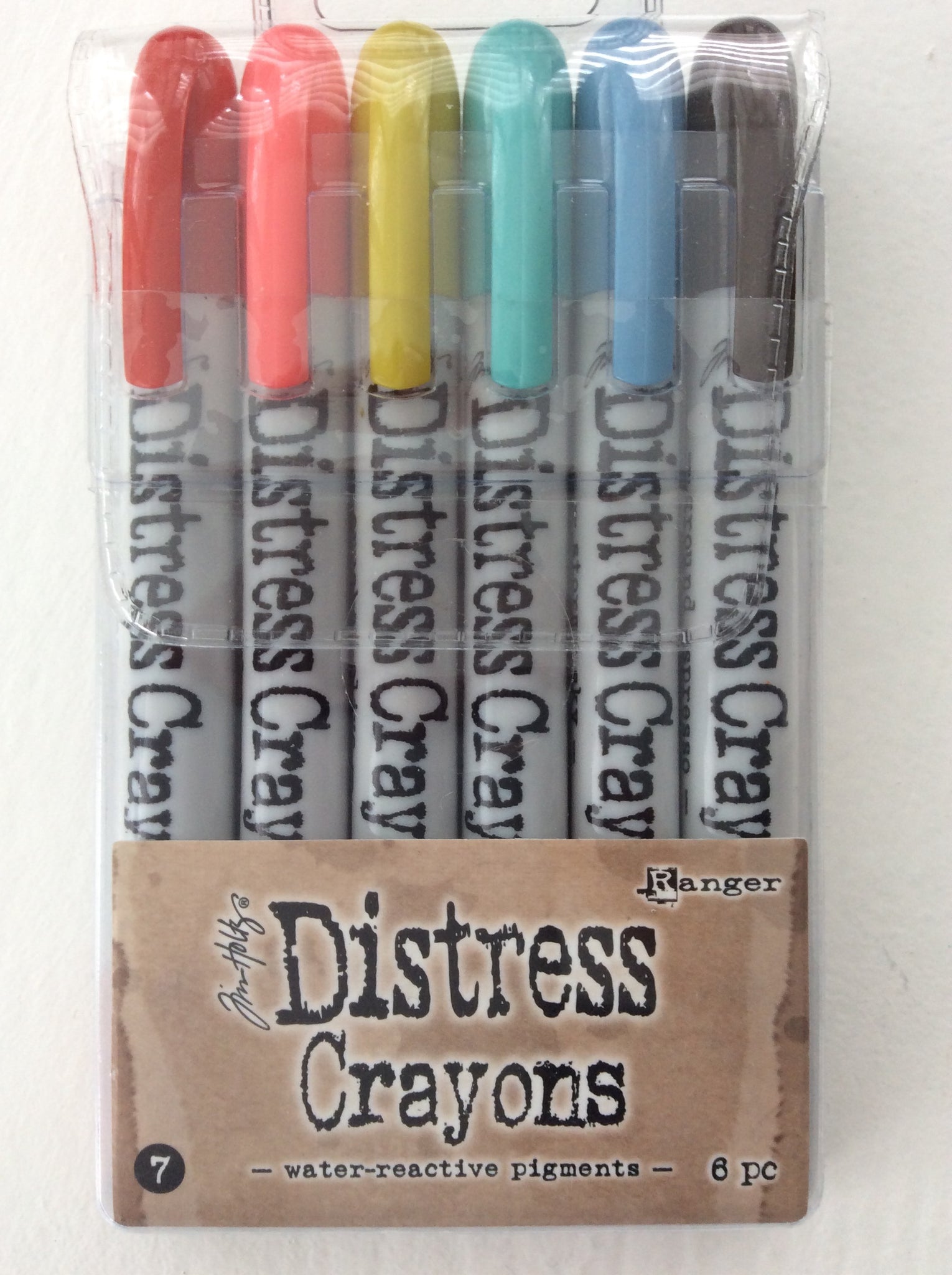 Tim Holtz  Ranger Distress Crayons Pack of 6 – Leonie Pujol